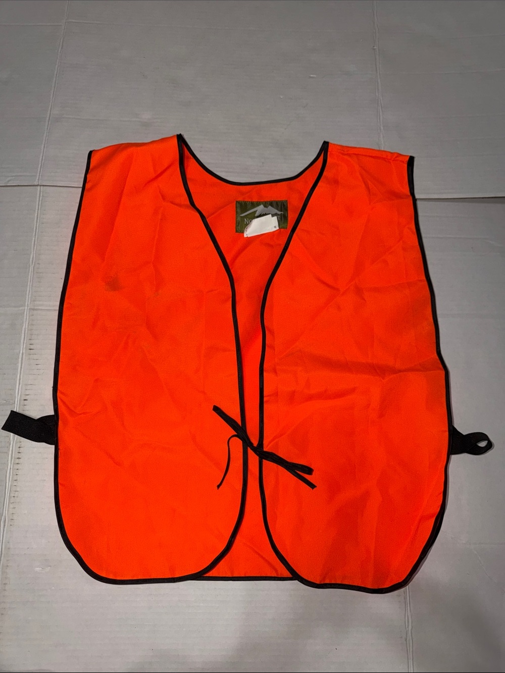 Northwest Territory High-Visibility Safety Vest in Orange with Black Trim